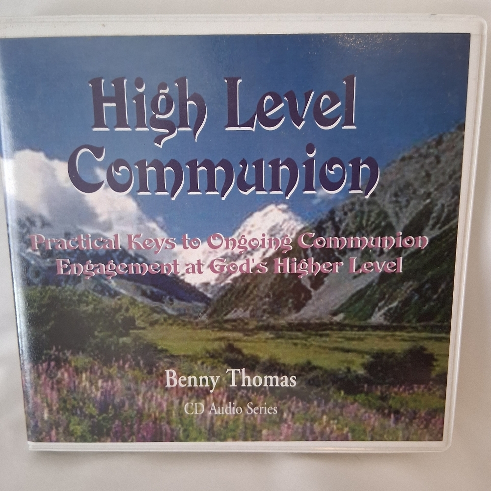 "High Level Communion" Benny Thomas Teaching Practical Spiritual Keys 4-CD Set